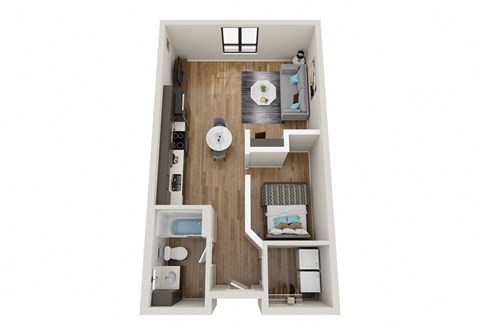 A3 Floor Plan at EagleRidge Plaza Residences, Fargo
